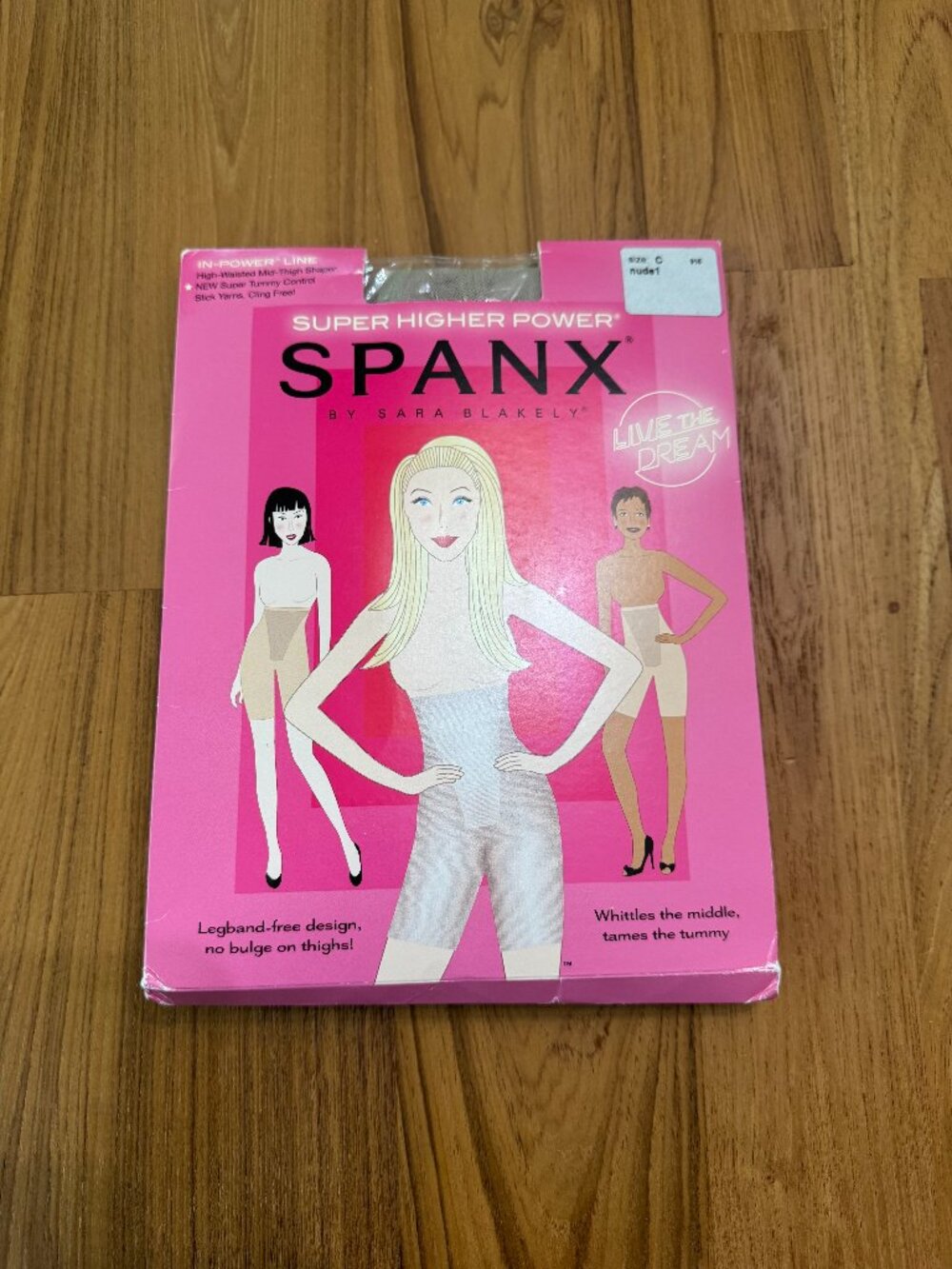 Spanx Super Higher Power High Waisted Mid Thigh Shaper Nude 1 Size C - NIP
